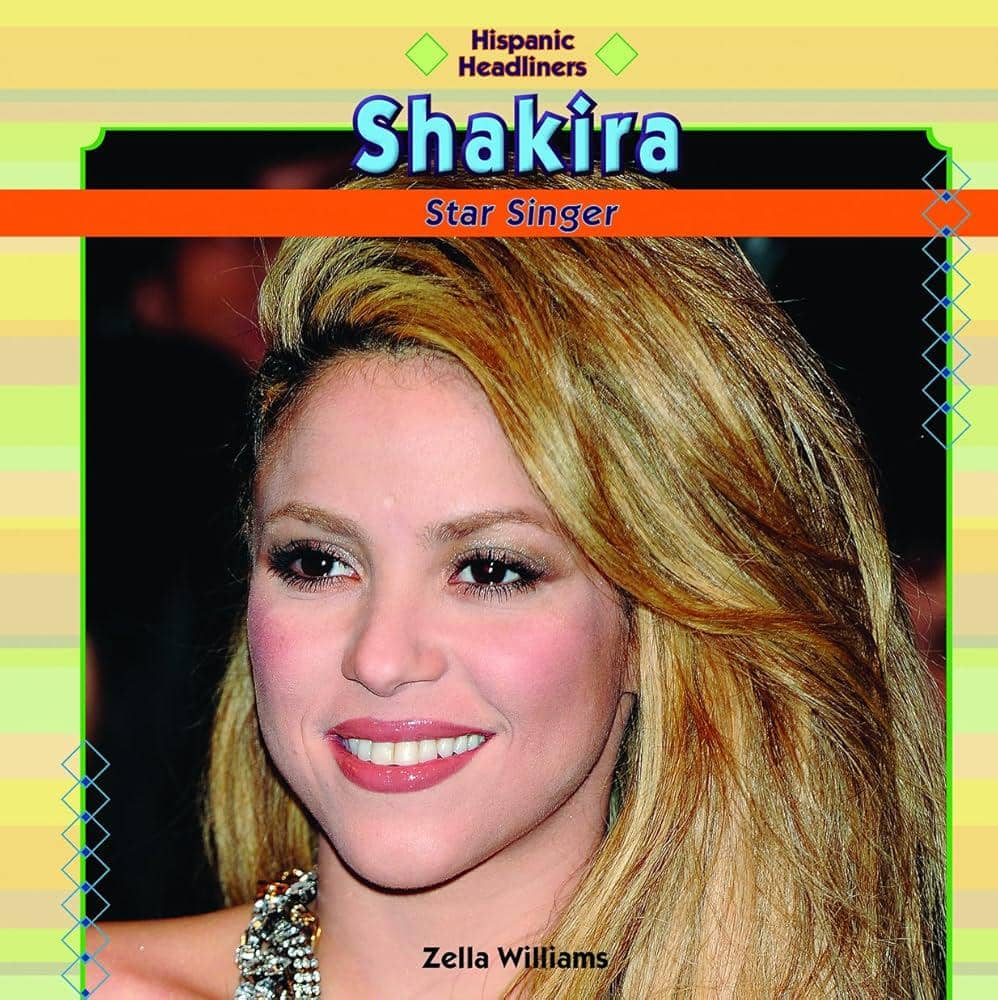 Cover buku Shakira: Woman Full of Grace by Ximena Diego (foto via Amazon)