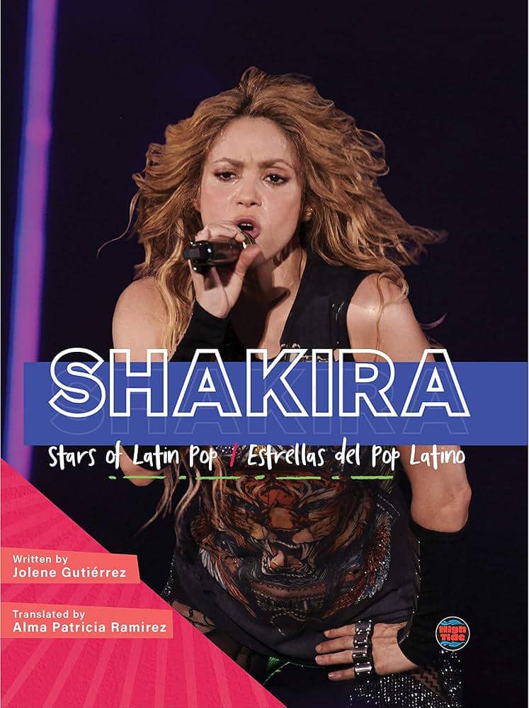 Cover buku Shakira: Stars of Latin Pop by Jolene Gutiérrez (foto via Amazon)
