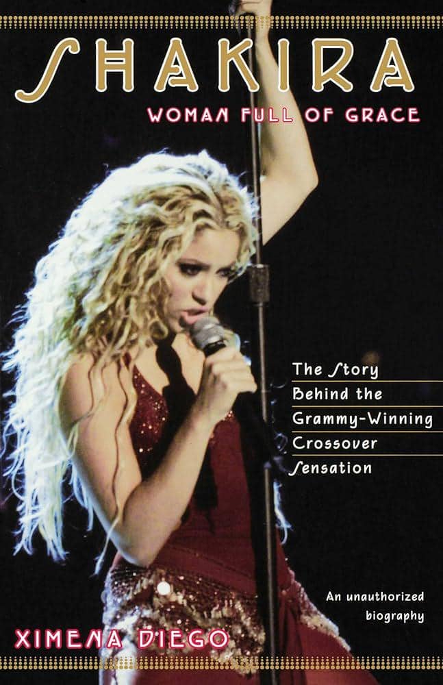 Cover buku Shakira: Woman Full of Grace by Ximena Diego (foto via Amazon)