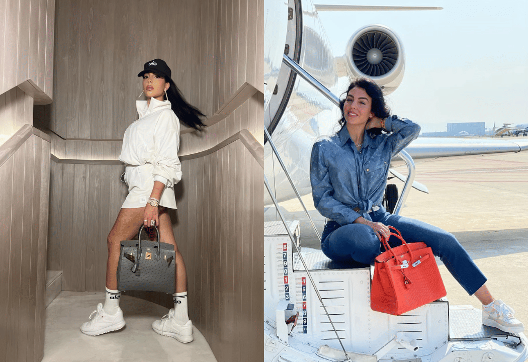 6 Koleksi Tas Hermès Georgina Rodriguez, Harganya Setara Rumah!