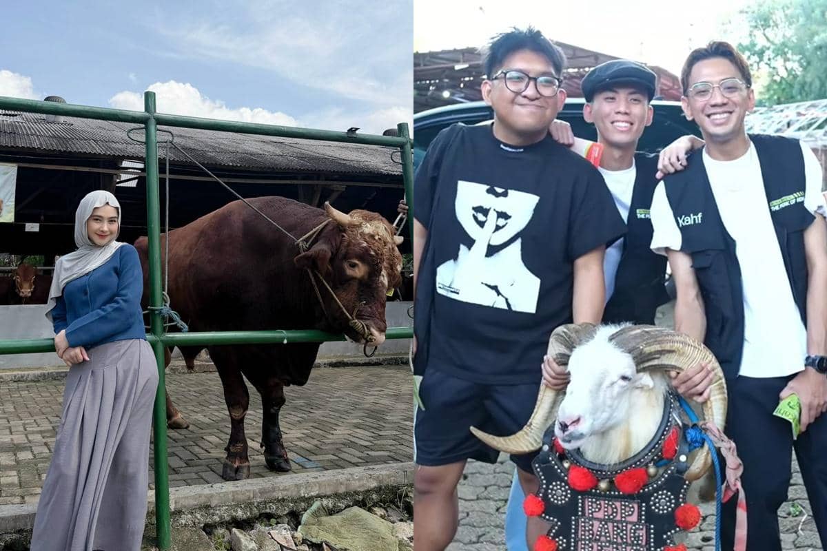 10 Potret Artis Indonesia Beli Hewan Kurban untuk Idul Adha 2026