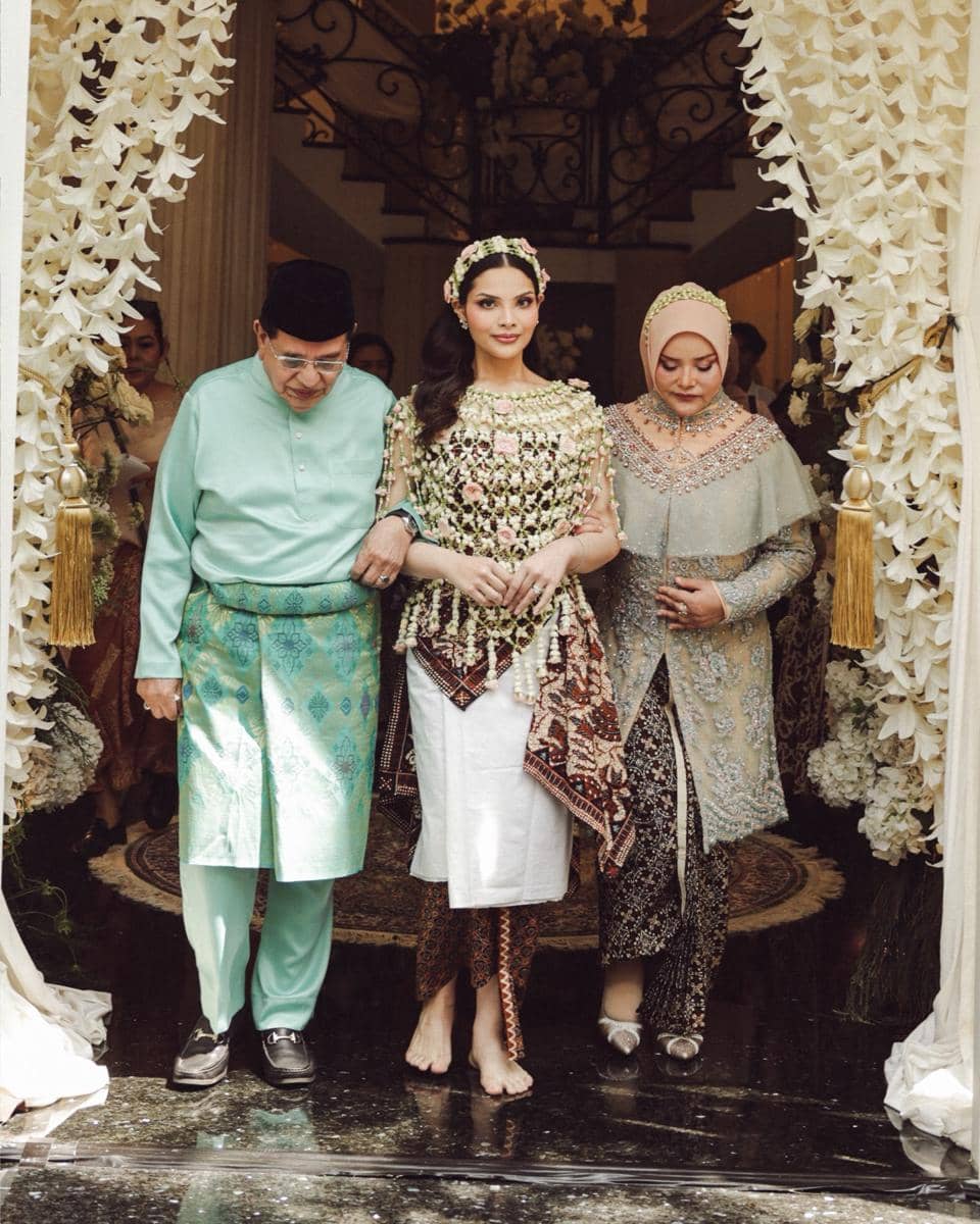 gaya siraman Tengku Nadira Adnan