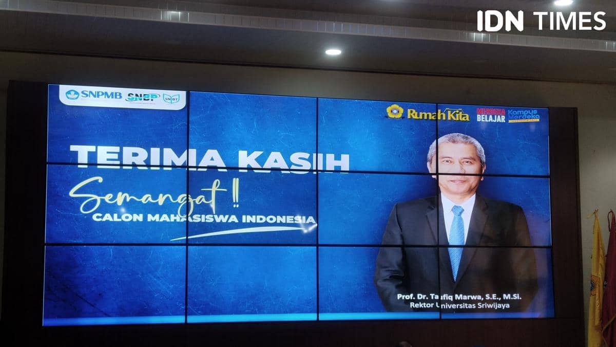 Seleksi penerimaan mahasiswa baru Universitas Sriwijaya (IDN Times/Feny Maulia Agustin)