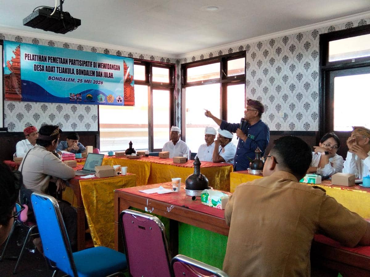 Pemetaan Partisipatif Area Desa Adat Tejakula, Cegah Potensi Konflik