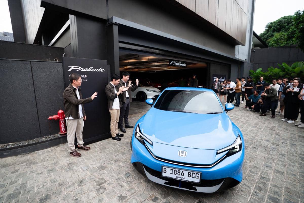Honda Prelude Mulai Dikirim Perdana ke Konsumen Indonesia