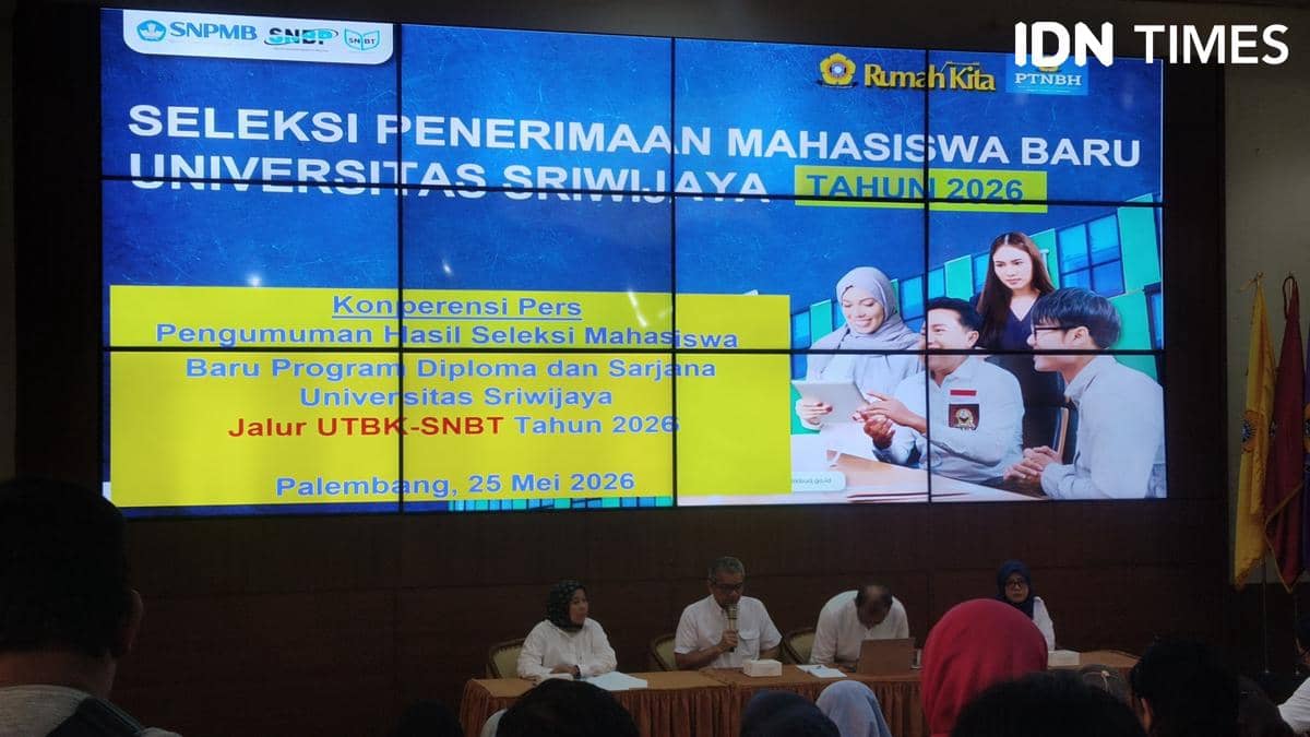 Unsri Buka 3.436 Kuota Penerimaan Mahasiswa Baru Jalur Mandiri 2026