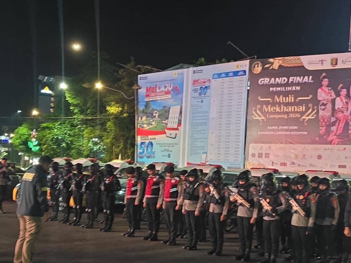 Perangi Kejahatan Jalanan, Polda Lampung Terapkan Patroli QR Code