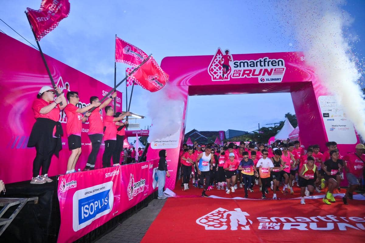 SMARTFREN Fun Run 2026 Bandar Lampung Semarak!