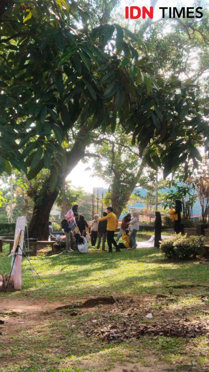 Suasana di kampus Unsri Palembang (IDN Times/Feny Maulia Agustin)