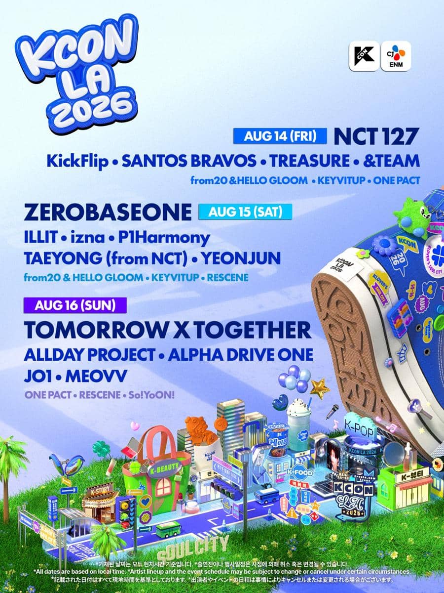 Daftar lineup KCON LA 2026