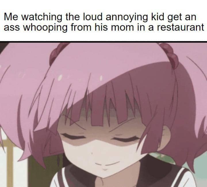 meme anime tentang makanan manis