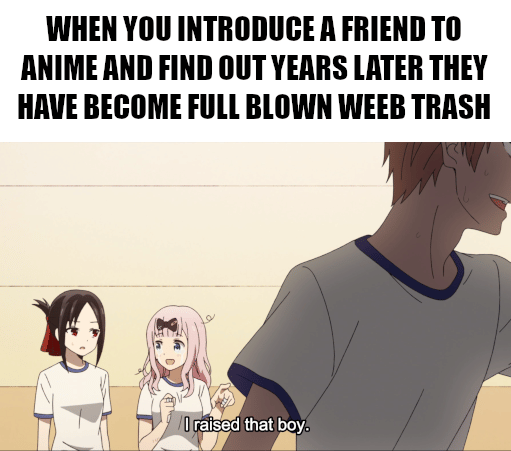 meme anime tentang sekolah