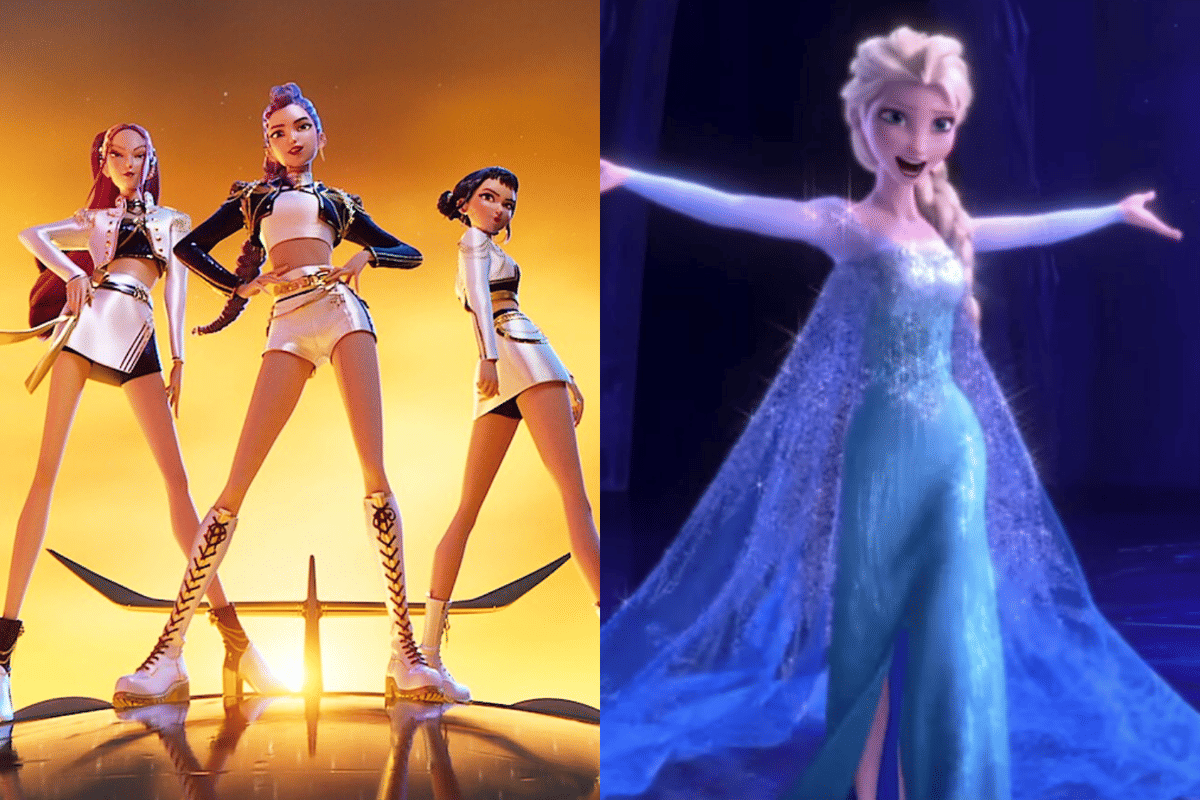 Persamaan Lagu Golden - KPop Demon Hunters dan Let It Go - Frozen