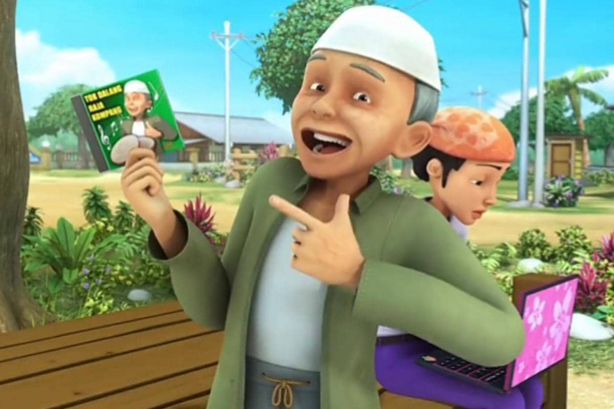 Raja Kompang, julukan Atok di Upin & Ipin