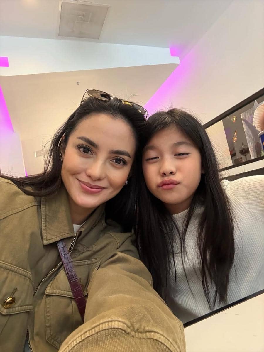 Ririn Ekawati dan Cattleya jalan-jalan di San Fransisco