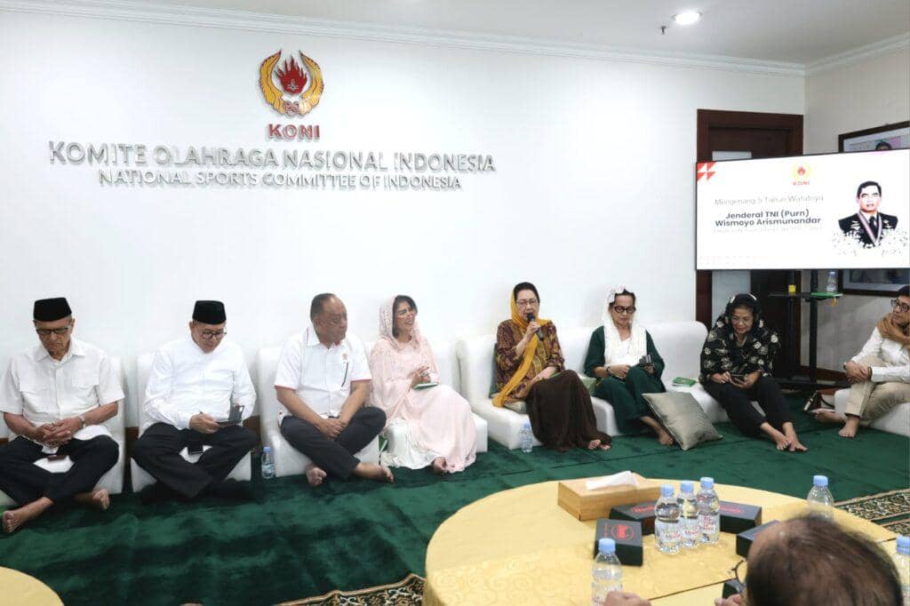Upaya KONI Lanjutkan Cita-Cita Mendiang Wismoyo Arismunandar