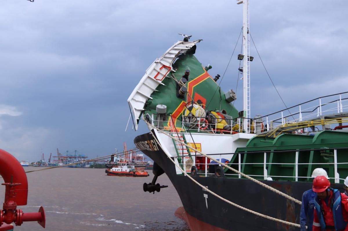 Ledakan Kapal Pertamina di Pontianak, 3 Kru Kapal Alami Luka-Luka