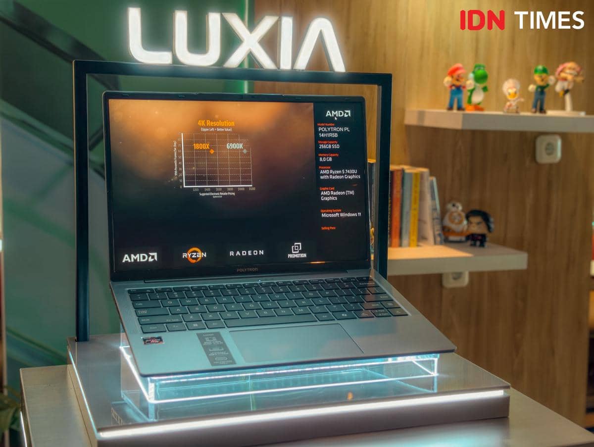Polytron Luxia Resmi Hadir, Laptop di Harga Rp7 Jutaan
