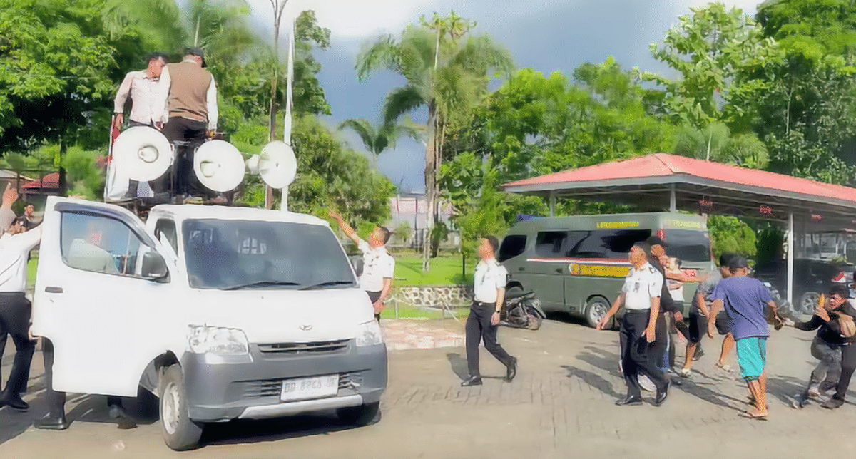 Lapas Narkotika Sungguminasa Diserbu Massa, Fasilitas Dirusak