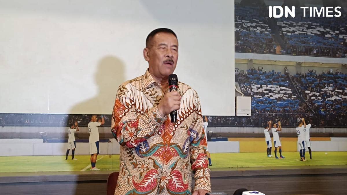 Komisaris PT Persib Bandung Bermartabat, Umuh Muchtar. IDN Times/Debbie Sutrisno