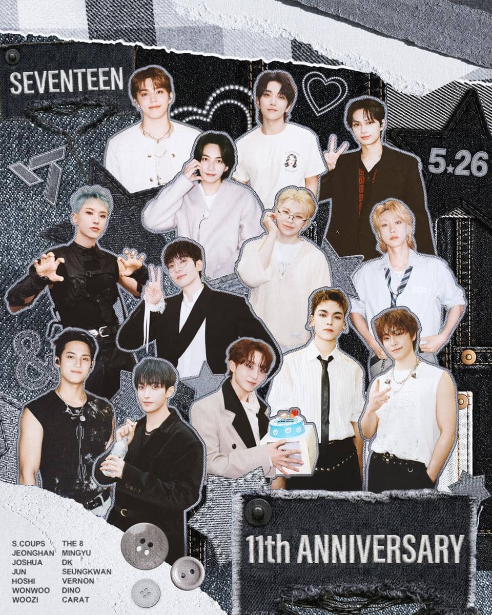 SEVENTEEN rayakan anniversary ke-11