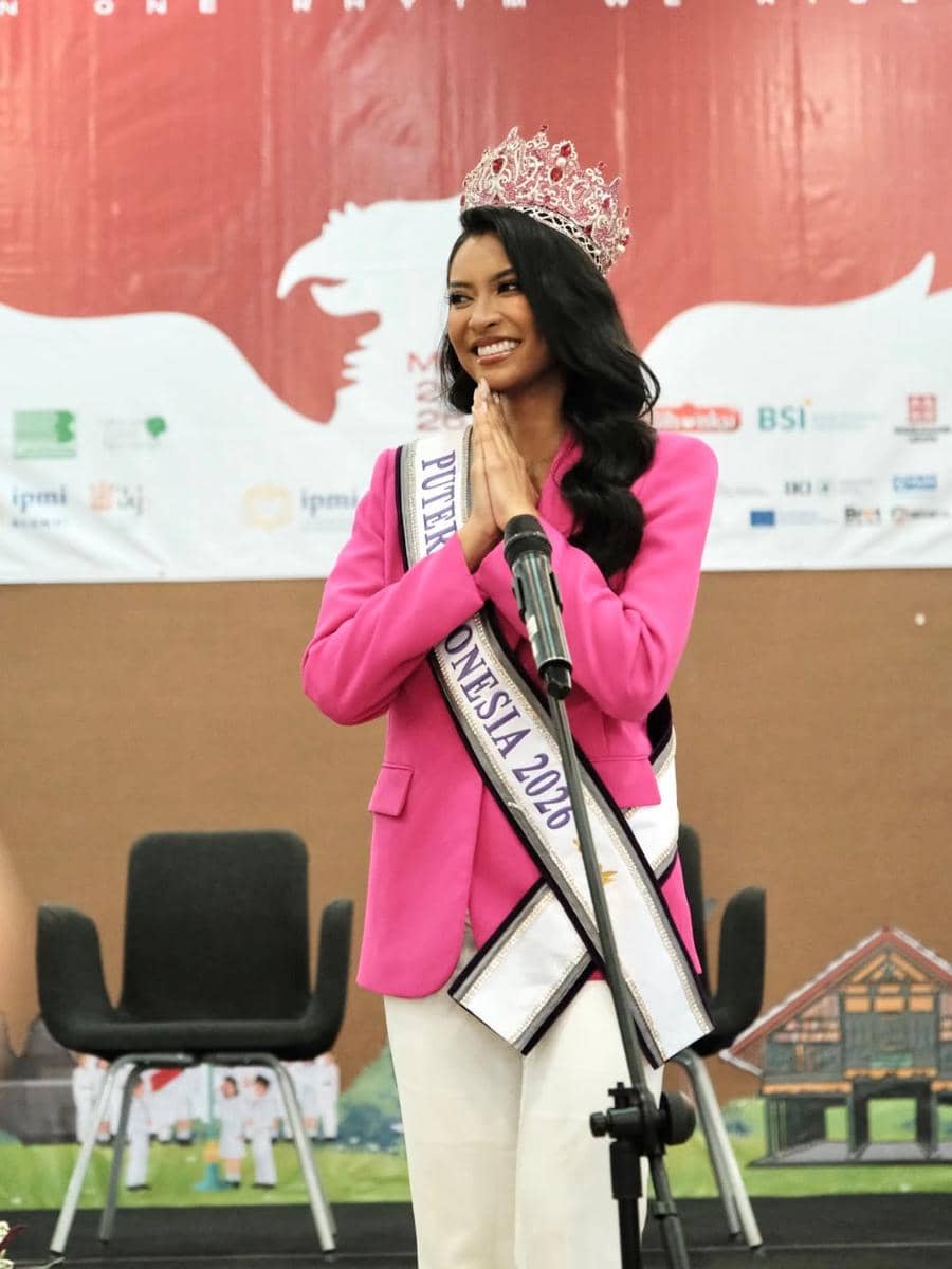 Potret Agnes Rahajeng dalam Sebulan Menjabat Puteri Indonesia 2026