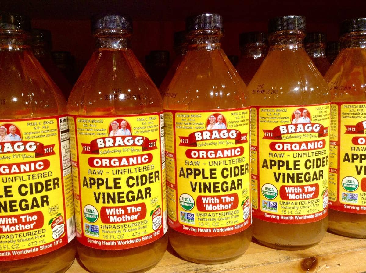 ilustrasi apple cider vinegar 