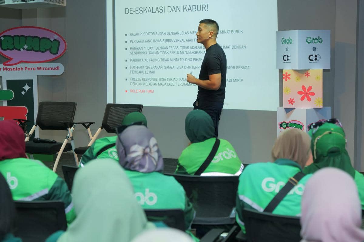 Pelatihan Diri untuk Mitra Pengemudi Perempuan Makin Diperlukan (Dok. Grab)