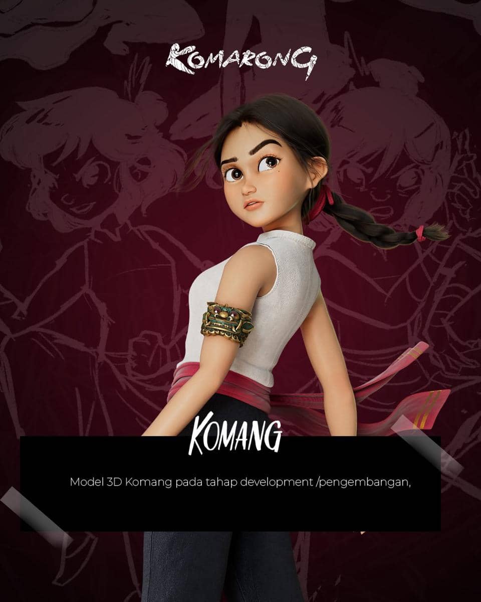 karakter Komang di Komarong