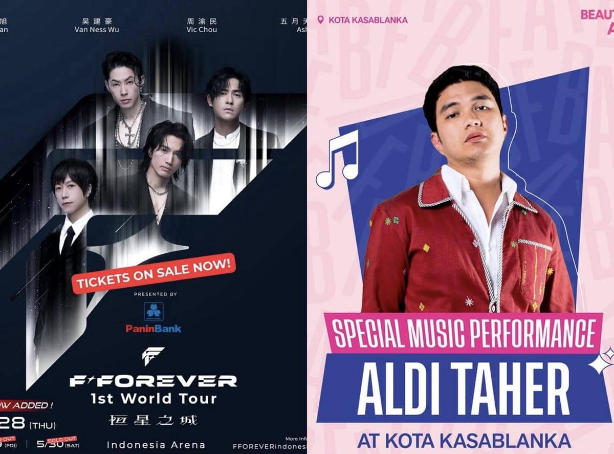 7 Event Musik di Jakarta Long Weekend, Ada F4 hingga Live Music Gratis