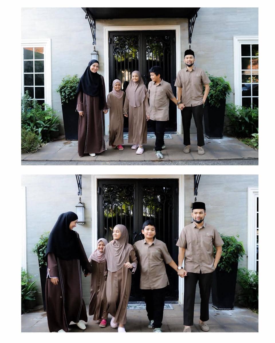 Potret keluarga artis rayakan Idul Adha 2026 (instagram.com/shireensungkar)