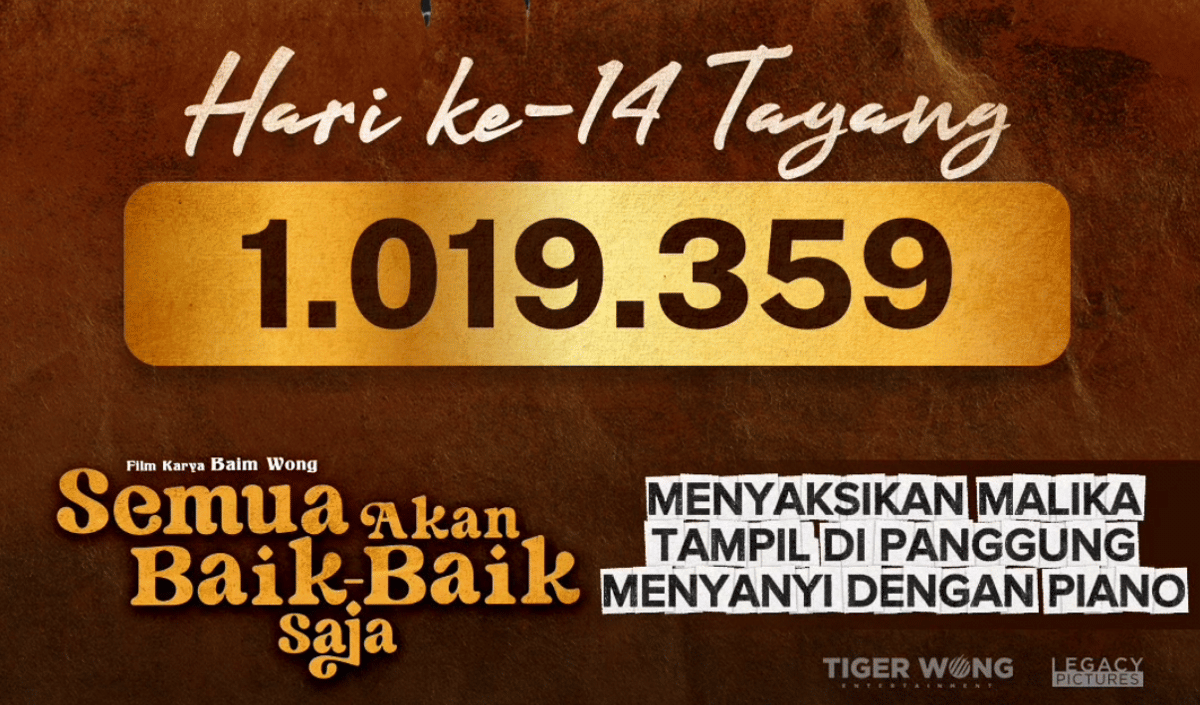 Film Semua Akan Baik-Baik Saja Tembus 1 Juta Penonton di Hari ke-14 Penayangan
