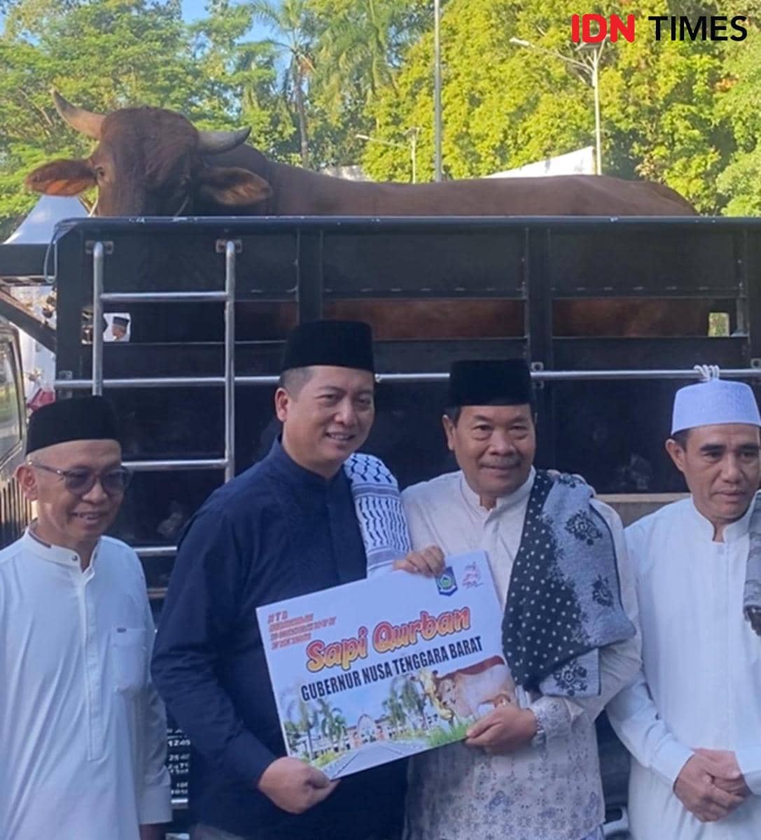 Pertama Kali, Pemprov NTB Distribusikan Daging Kurban Kemasan Kaleng
