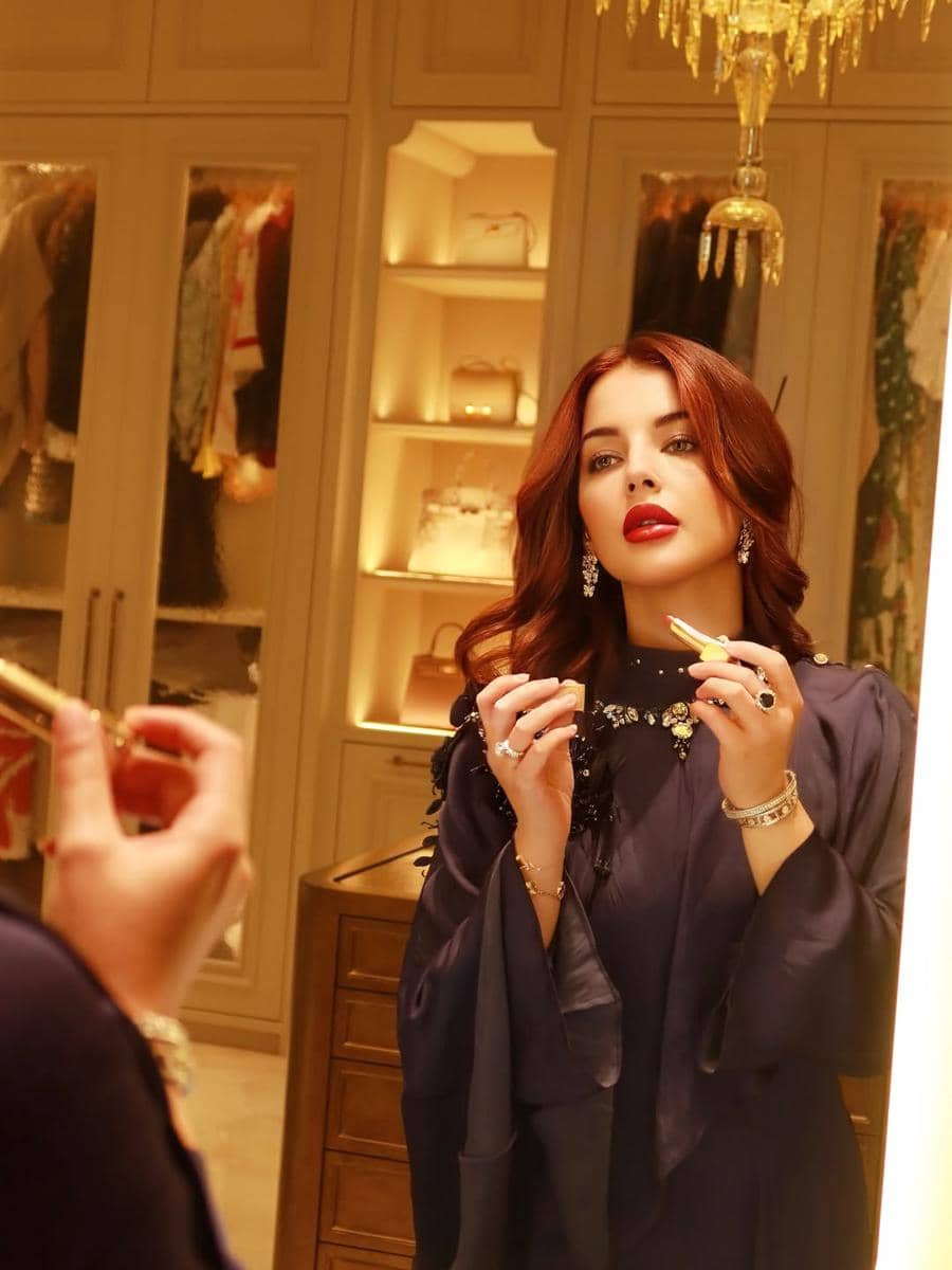 gaya Tasya Farasya saat Idul Adha