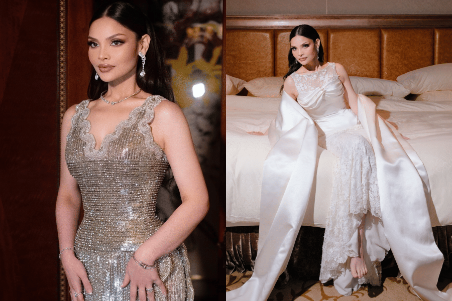 5 Gaya Glamor Tengku Nadira Adnan saat Intimate Dinner, Mewah!