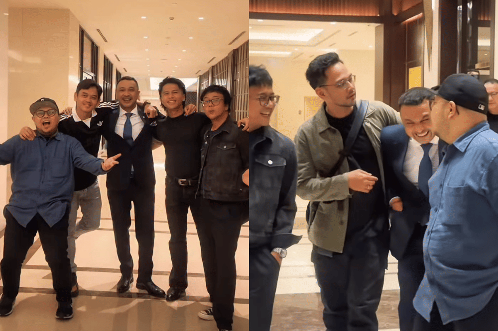 7 Potret Giring Ganesha Temu Kangen Bareng Personel Nidji, Hangat Abis