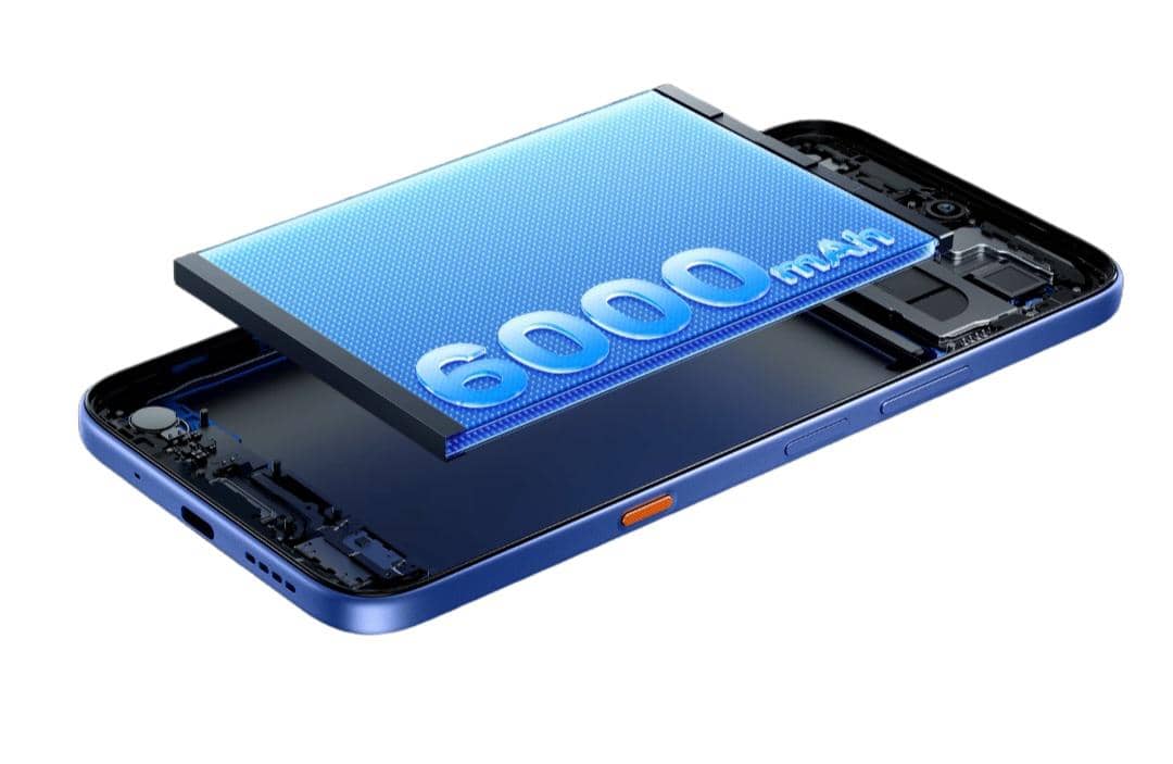 ilustrasi kapasitas baterai Infinix Hot 70 