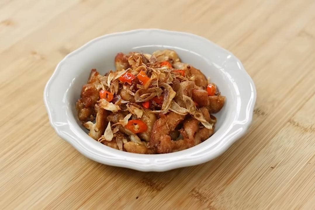 Resep Ayam Goreng Bawang Merah, Lauk Makan Nasi Hangat 