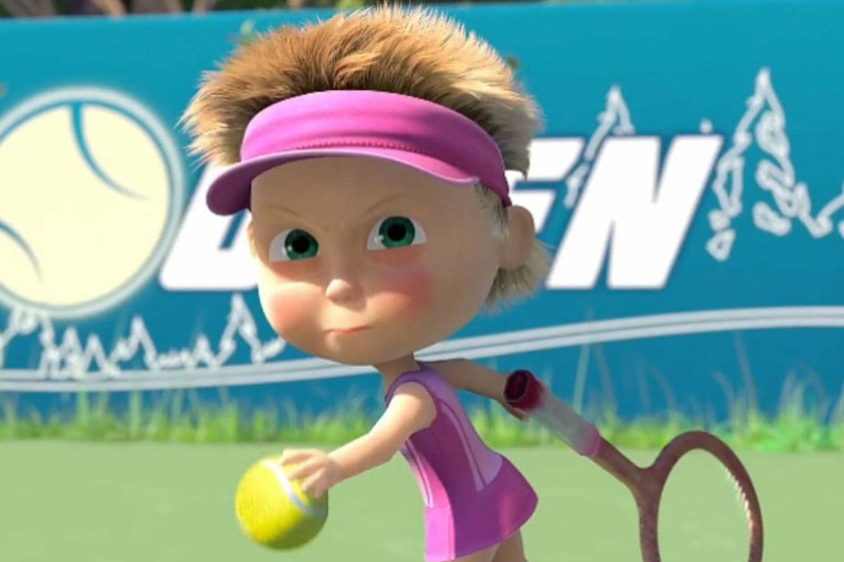 cuplikan Masha and the Bear episode Victory Cry