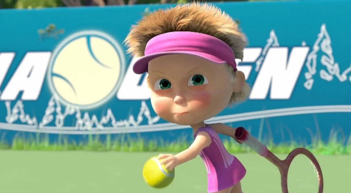 cuplikan Masha and the Bear episode Victory Cry