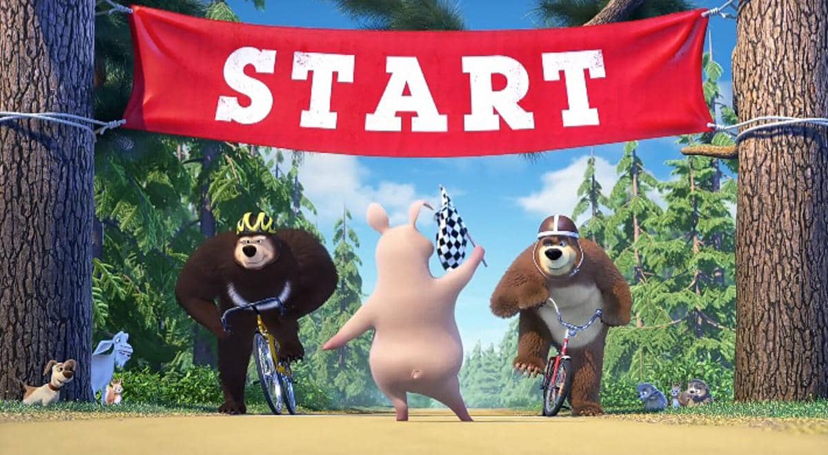 cuplikan Masha and the Bear episode Tour de Forest