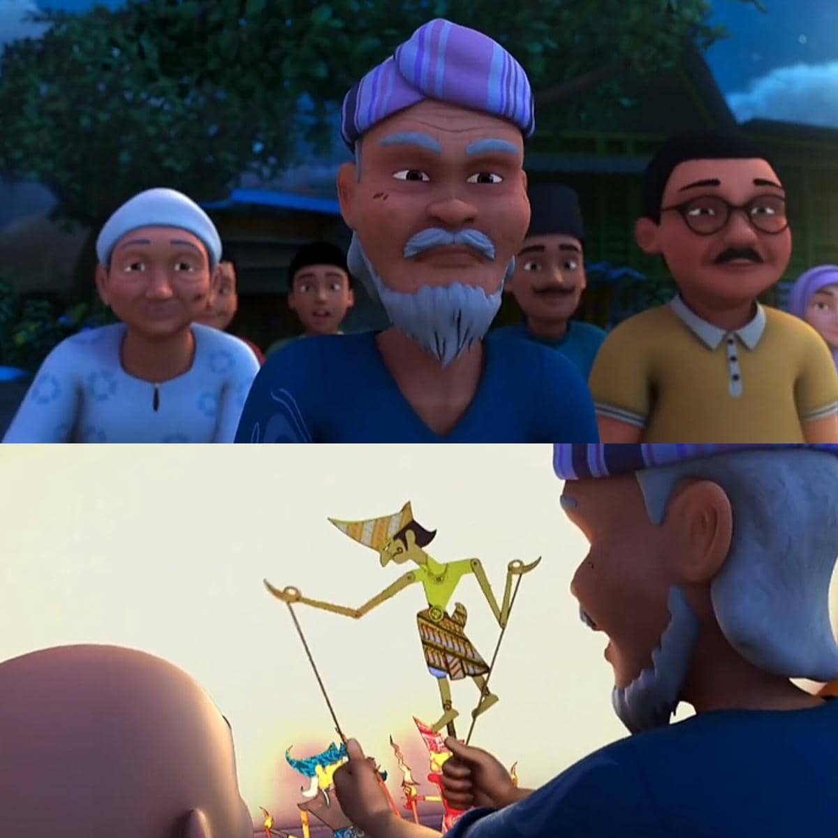 Tok Mat, karakter teman Tok Dalang di Upin & Ipin