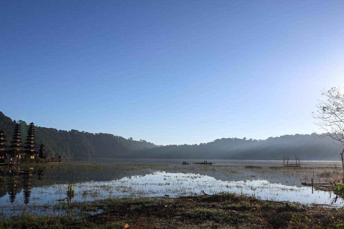 suasana pagi di Danau Tamblingan (dok.pribadi/Natalia Indah)