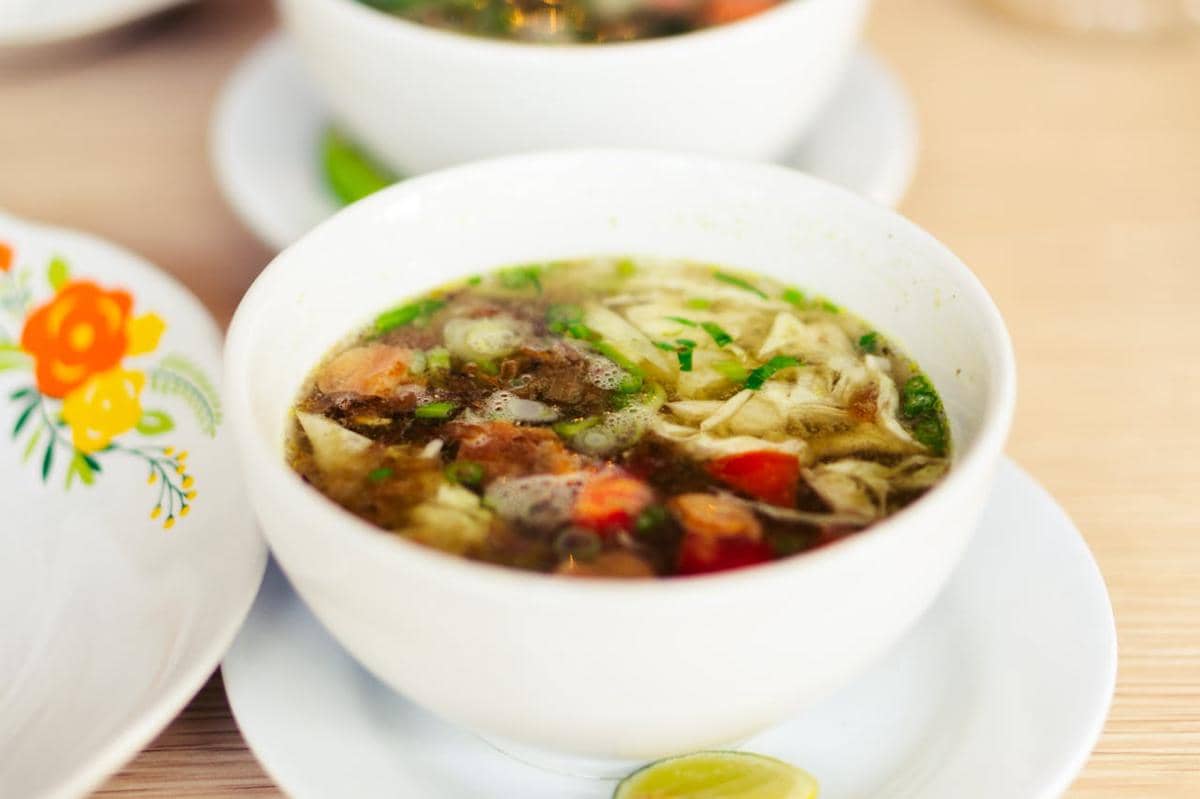 ilustrasi sop daging