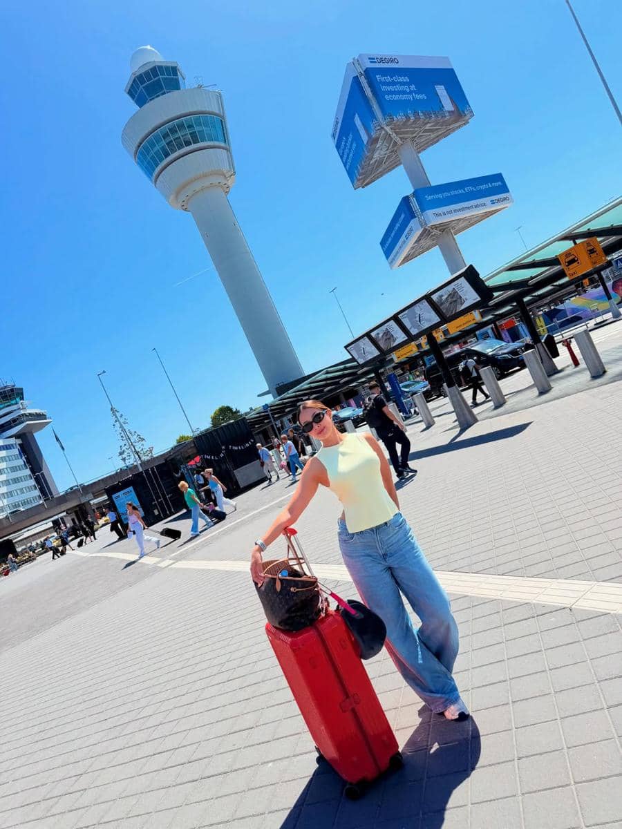 Ganindra Bimo dan Andrea Dian jalan-jalan di Amsterdam