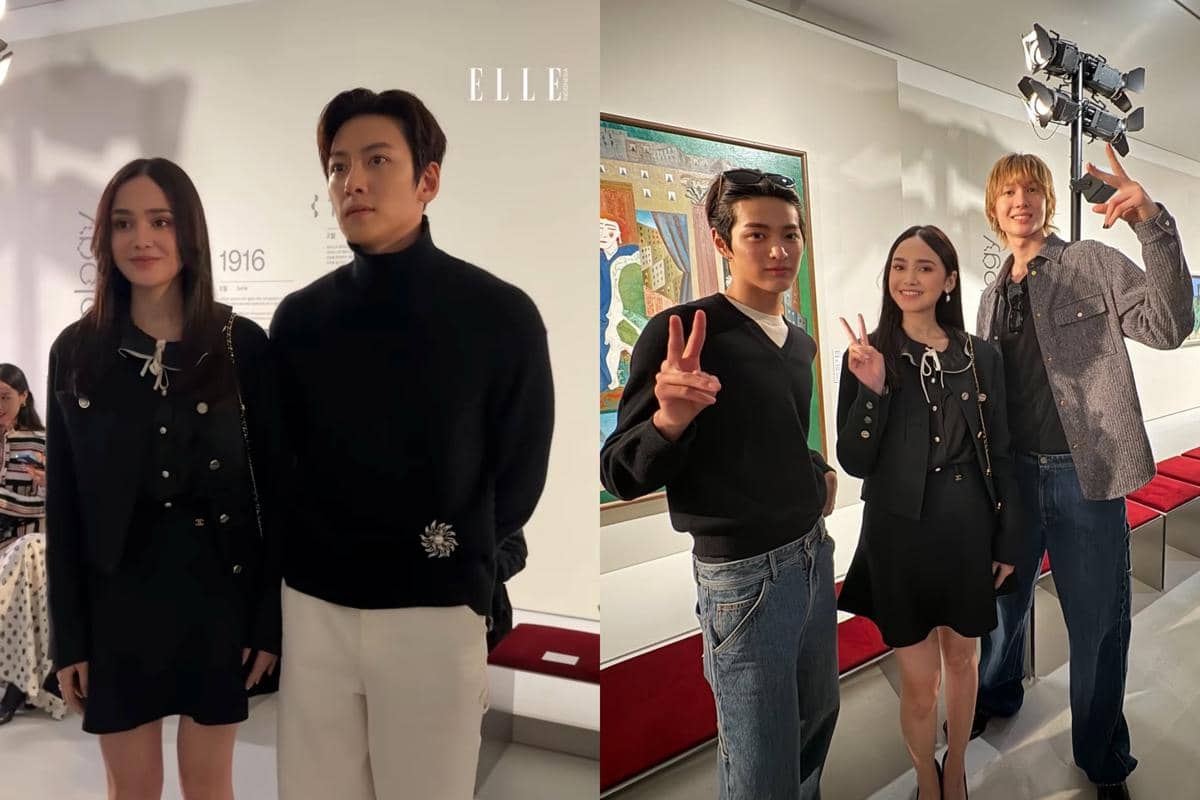 Momen Syifa Hadju di Channel Métiers d'Art, Foto Bareng Ji Chang Wook
