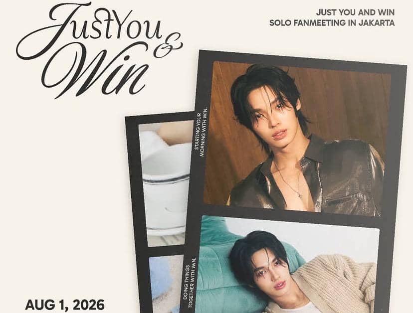 Harga Tiket Fan Meeting Win Metawin di Jakarta 2026, Kapan War-nya?