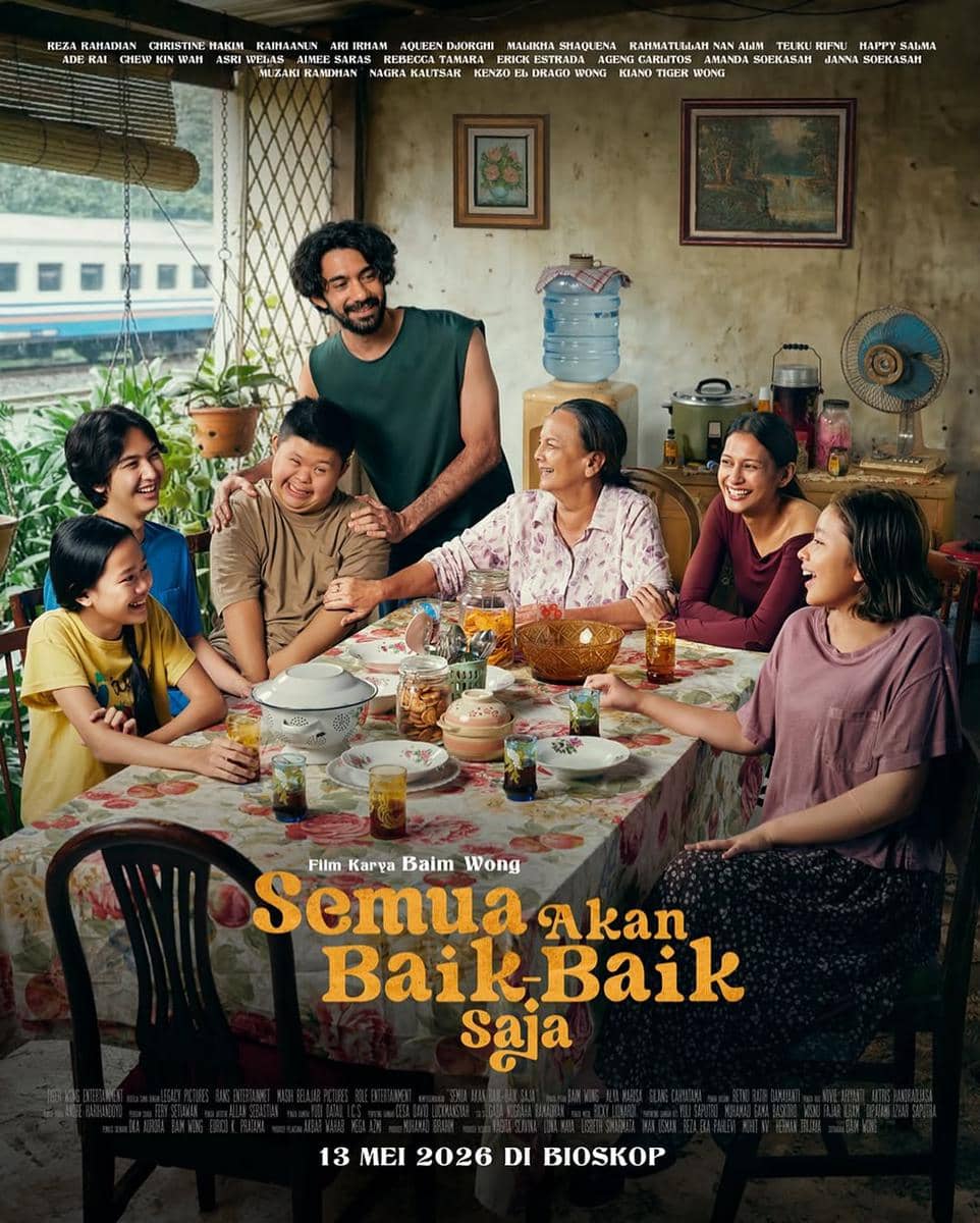 Poster resmi film Semua Akan Baik-Baik Saja yang disutradarai Baim Wong (dok. Tiger Wong Entertainment/Semua Akan Baik-Baik Saja)