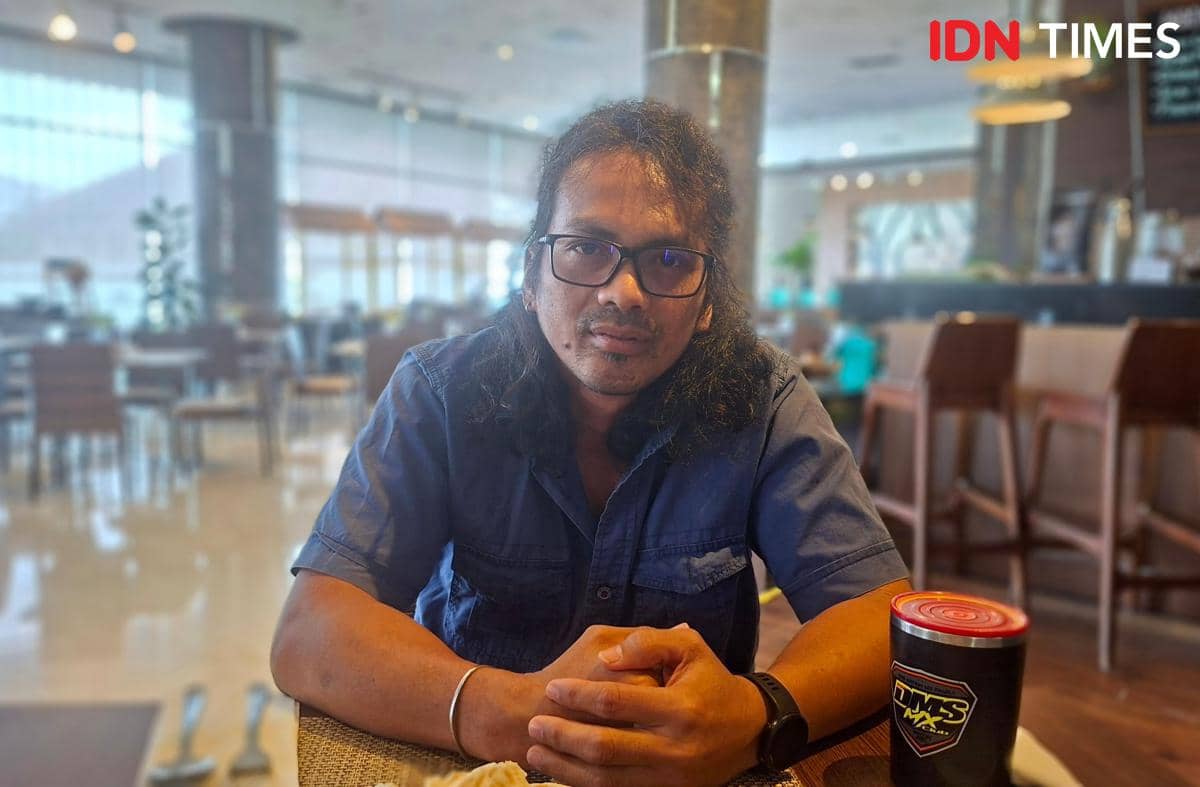 Pelatih speed panjat tebing Indonesia, Galar Pandu Asmoro (IDN Times/Margith Damanik)