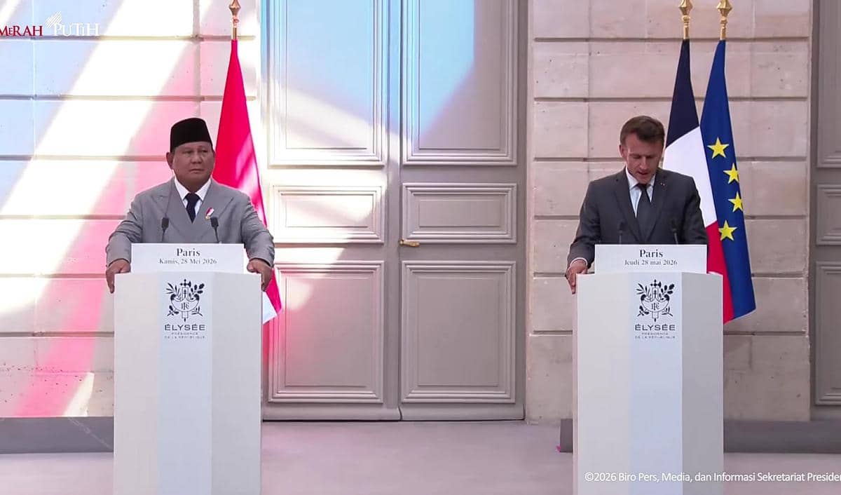 Prabowo Puji Macron, Sebut Hubungan Indonesia-Prancis yang Terbaik